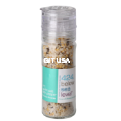424 Below Sea level Garlic Salt with Pepper From The Dead Sea