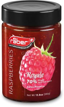 Raber Raspberry swiss preserve 70% fruit